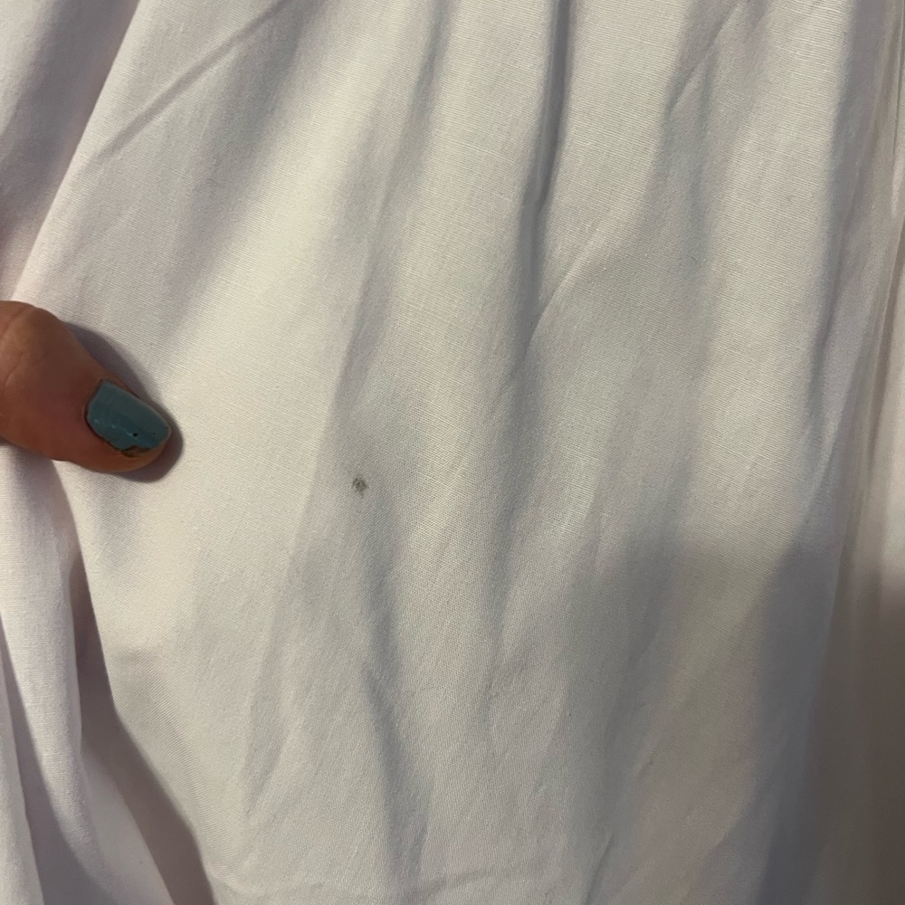 Show Me Your Mumu Angel Mini Dress in White Poplin size Small - Picture 7 of 8